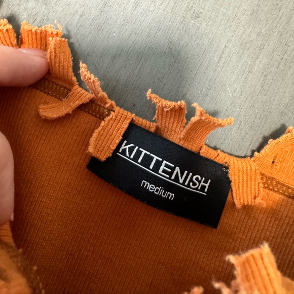 REYA OFF SHOULDER RIBBED TOP - Picture 2 of 3